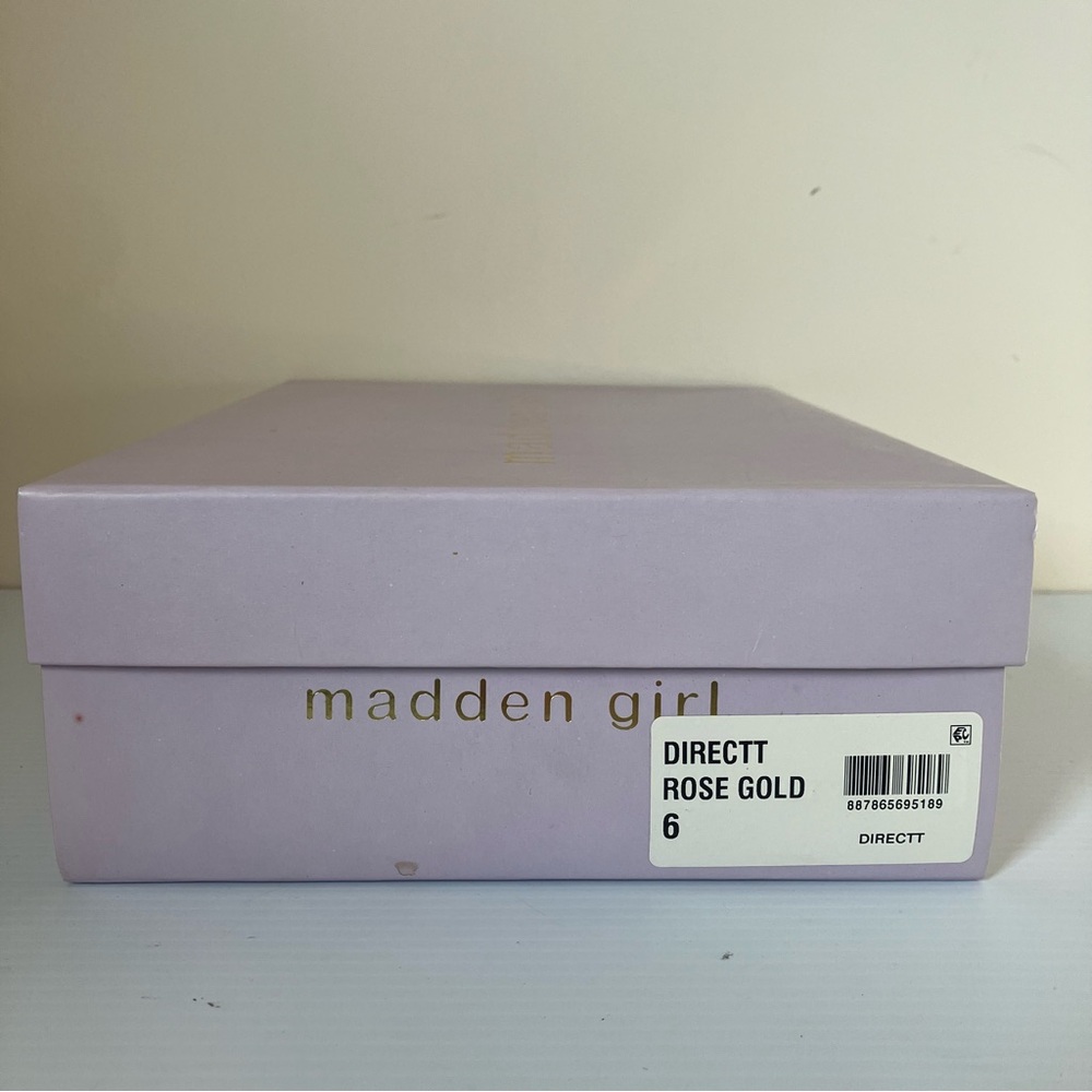 Madden Girl Directt Rose Gold Caged Heeled Sandals size 6 - Picture 10 of 10